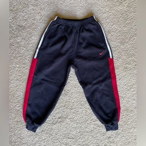 “Stop! Hammer Time!” Nike balloon-legged drop-crotch kids track pants joggers